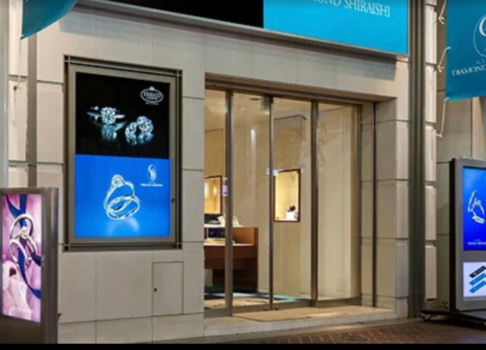 ダイヤモンドシライシ仙台本店の場所（青葉通り）と提携駐車場

