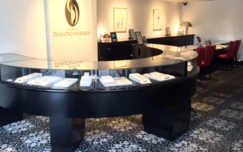 ダイヤモンドシライシ福井店の場所（西武福井店）と提携駐車場

